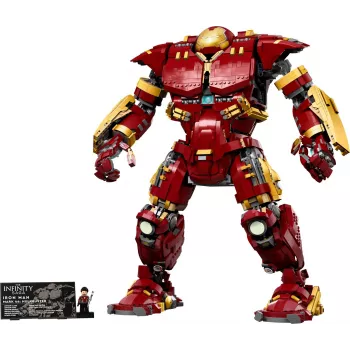 Conjunto de construção LEGO Marvel Hulkbuster 76210 (4049 peças) para adultos