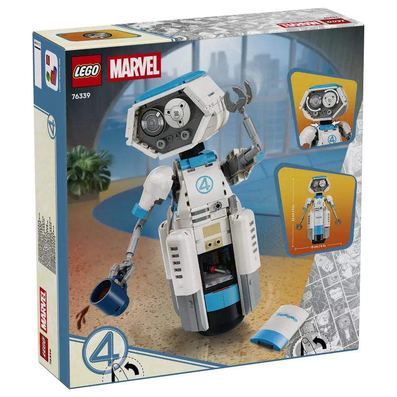 LEGO Marvel Super Heroes 76339 - The Fantastic Four H.E.R.B.I.E. conjunto de construção