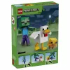 LEGO Minecraft 21582 Conjunto de Construção Chicken Jockey