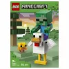 LEGO Minecraft 21582 Conjunto de Construção Chicken Jockey