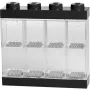 LEGO Minifigure Display Case 8 Black (preto/transparente) da Room Copenhagen