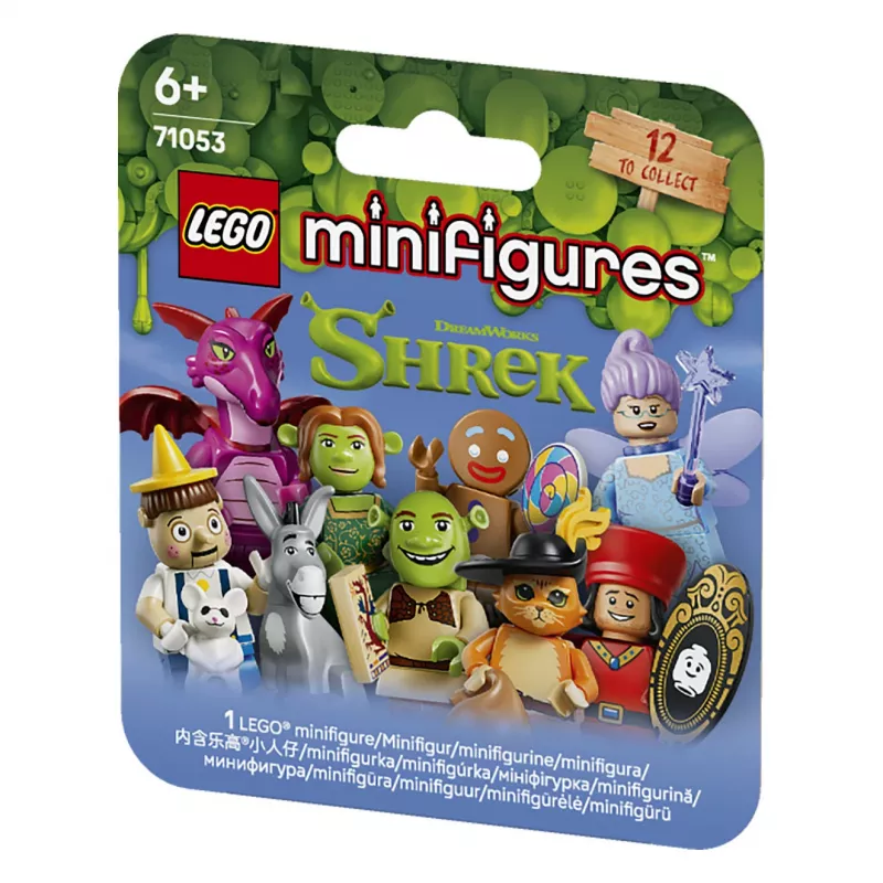 LEGO Minifiguras 71053 Série Shrek (1 minifigura aleatória) Saco surpresa