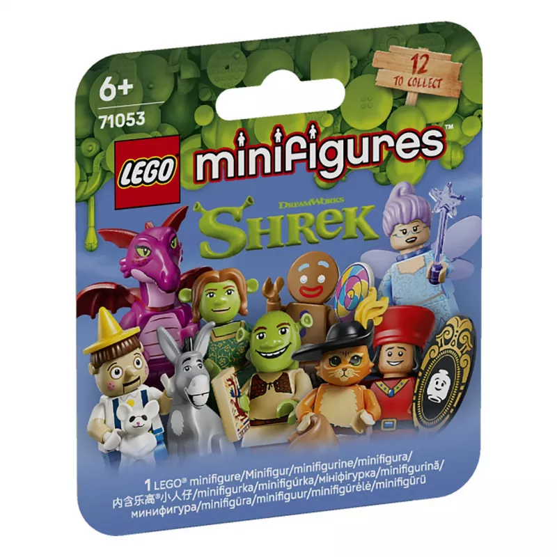 LEGO Minifiguras 71053 Série Shrek (1 minifigura aleatória) Saco surpresa