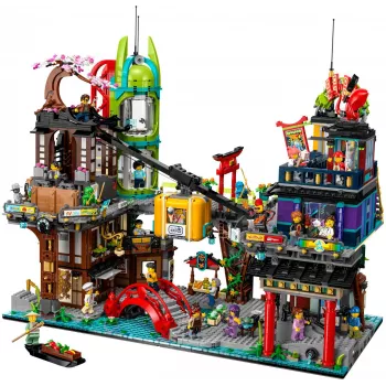 LEGO NINJAGO 71799 Os mercados de NINJAGO City