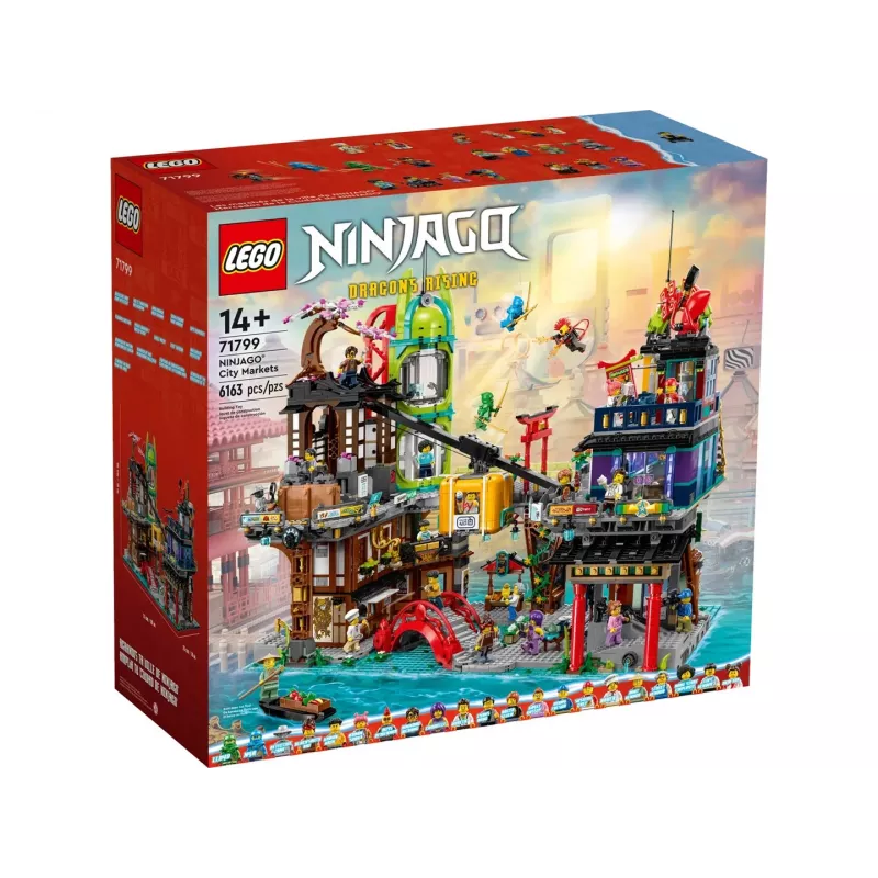 LEGO NINJAGO 71799 Os mercados de NINJAGO City
