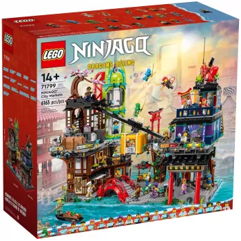 LEGO NINJAGO 71799 Os mercados de NINJAGO City