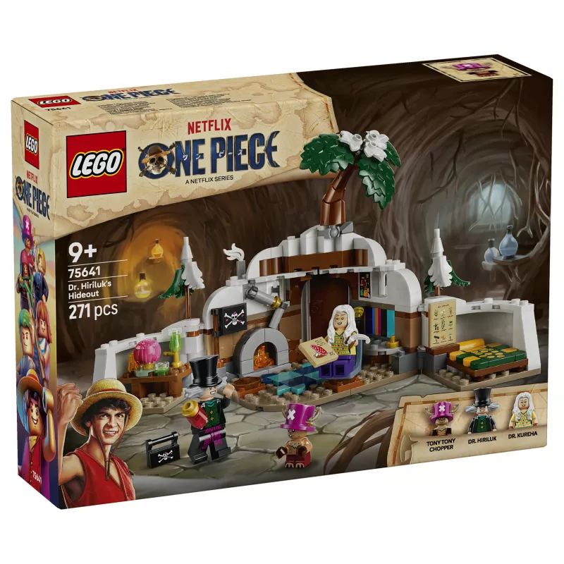 LEGO One Piece 75641 conjunto de construção Dr. Hiluluk's Hideout