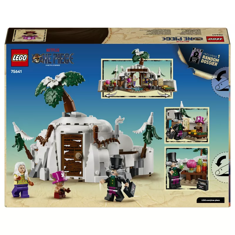 LEGO One Piece 75641 conjunto de construção Dr. Hiluluk's Hideout