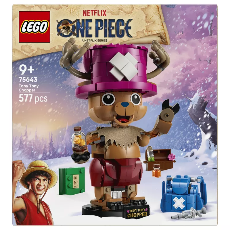 LEGO One Piece 75643 conjunto de construção Tony Tony Chopper (250 peças)