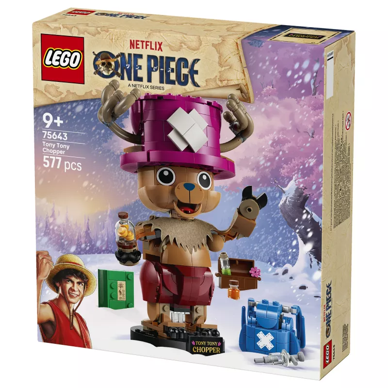 LEGO One Piece 75643 conjunto de construção Tony Tony Chopper (250 peças)