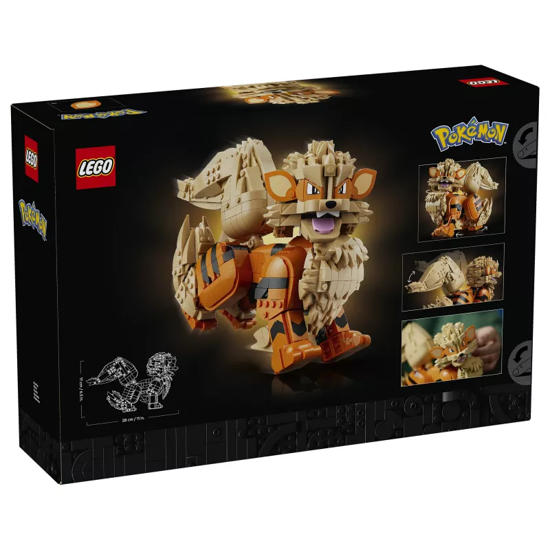 Conjunto de construção LEGO Pokémon Arcanine (72160)