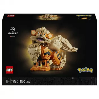 Conjunto de construção LEGO Pokémon Arcanine (72160)