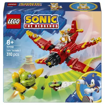 LEGO Sonic the Hedgehog 77119 Tails e Tornado-1