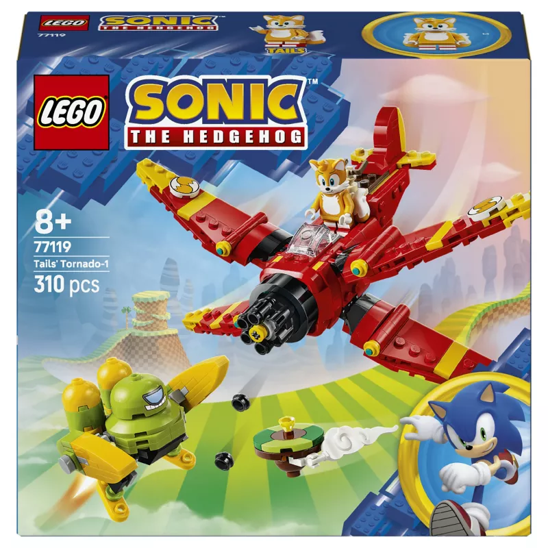 LEGO Sonic the Hedgehog 77119 Tails e Tornado-1