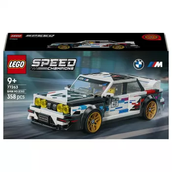 LEGO Speed Champions 77263 BMW M3 (E30) Conjunto de Construção de Carro de Corrida