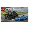 Conjunto de construção LEGO Speed Champions 77264 Jaguar F-TYPE Project 7 & Land Rover Defender Classic