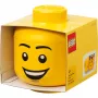 LEGO Storage Head Happy Boy Pequeno Amarelo 2 Litros