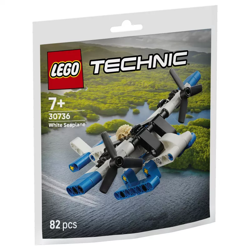 LEGO Technic 30736 Hidroavião branco