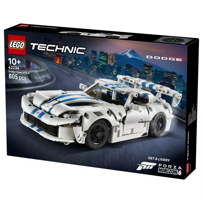 LEGO Technic 42234 Dodge Viper GTS-R Desportivo