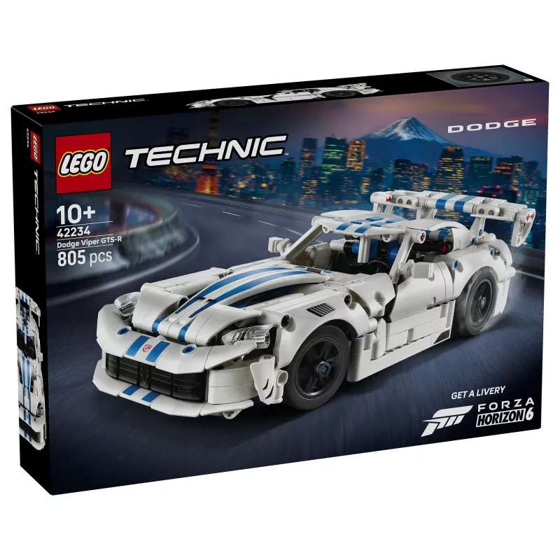 LEGO Technic 42234 Dodge Viper GTS-R Desportivo