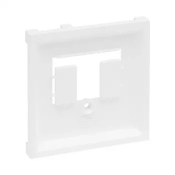 Legrand SEANO Placa central para caixas de comunicação TDO e TAE, branco ultra