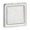 Interruptor e comutador universal Legrand Soliroc 077811, 1 polo, 10AX, 250V, IP55, IK10, cinzento
