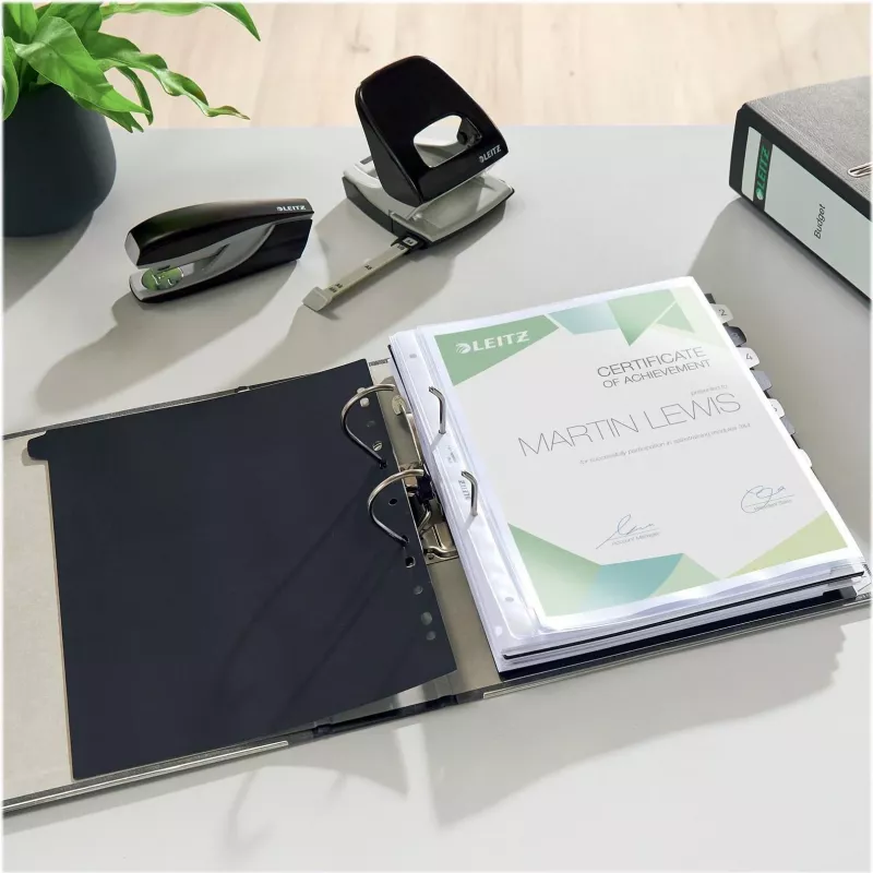 Dossier A4 Leitz 1080-50-95 80 mm preto
