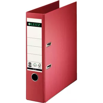 LEITZ 180° dossier A4 80 mm vermelho cartão revestimento total em papel 1007-00-25