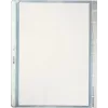 LEITZ A4 10 pastas de arquivo com separadores, polipropileno transparente, abertas em cima, com abas para etiquetas 4754-00-03