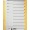 LEITZ separadores A4 amarelo 160 g/m² pack de 25 16523015