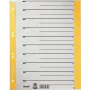 LEITZ separadores A4 amarelo 160 g/m² pack de 25 16523015