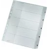 Separadores de índice A4 Extra Wide PP LEITZ 1-5, cinzento com capa escrevível 1283-00-85