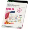 Leitz A4 Películas de Plastificação, 80 Micron, Brilhante, pack de 100, jam-free UDT 7430-00-02