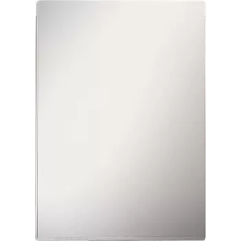 LEITZ A4 Capa de documento em PVC, abertura superior, texturada, bordo resistente, 0,20 mm, transparente, pack de 100 (4084-00-00)