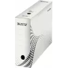 LEITZ easyboxx caixa de arquivo branca 100 mm de lombada, 100% cartão canelado reciclado, abas de fecho duplas, pack de 25 (6132-00-00)