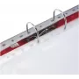 LEITZ Esselte Capa de documento standard A4, polipropileno, cristalino, 0,06 mm, abertura superior, segurança de documento, perfuração múltipla, bordo reforçado, pack de 100 (925008)