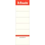 Etiquetas para lombada de dossiê LEITZ Esselte Standard, 50 x 158 mm, branco, curto, largo, para dossiês de 75 mm, 100 etiquetas (810801)