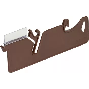 Separadores para arquivo suspenso LEITZ A4 castanho com fixador integrado, 25 unid. (2027-00-75)