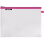 LEITZ WOW Traveller saco com fecho de correr grande, rosa, repelente à água, A4, 1 unid. 4026-00-23