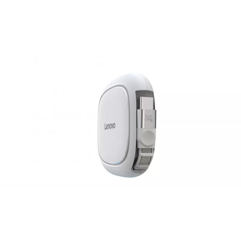 Lenovo 240W USB-C Cabo retrátil, branco
