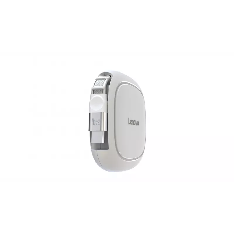 Lenovo 240W USB-C Cabo retrátil, branco