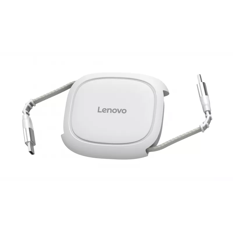 Lenovo 240W USB-C Cabo retrátil, branco