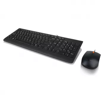 Lenovo 300 Teclado USB - US English QWERTY - Preto