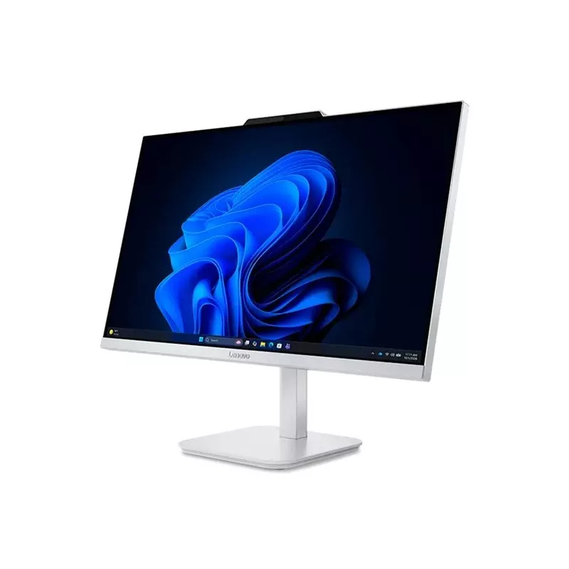 PC All-in-One Lenovo A105 24, 23,8 polegadas FHD, AMD Ryzen 5, 8 GB RAM, 256 GB SSD, AMD Radeon 610M, Windows 11 Home, teclado inglês, Cloud Grey, 2 anos de garantia