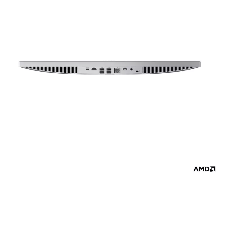 PC All-in-One Lenovo A105 24, 23,8 polegadas FHD, AMD Ryzen 5, 8 GB RAM, 256 GB SSD, AMD Radeon 610M, Windows 11 Home, teclado inglês, Cloud Grey, 2 anos de garantia