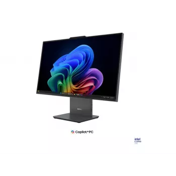 Desktop All-in-One Lenovo IdeaCentre AIO 27IPH11, 27 polegadas QHD, Intel Core Ultra 7 355, 32GB LPDDR5X, 1TB SSD, Intel Graphics, Windows 11 Home, Luna Grey, teclado inglês, 2 anos de garantia