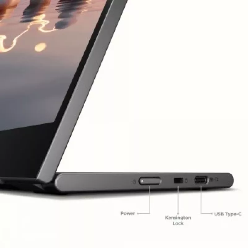 Monitor portátil Lenovo L16 16 polegadas WUXGA IPS com USB-C, 300 nits, 60 Hz, 3 anos de garantia
