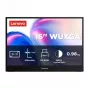 Monitor portátil Lenovo L16 16 polegadas WUXGA IPS com USB-C, 300 nits, 60 Hz, 3 anos de garantia