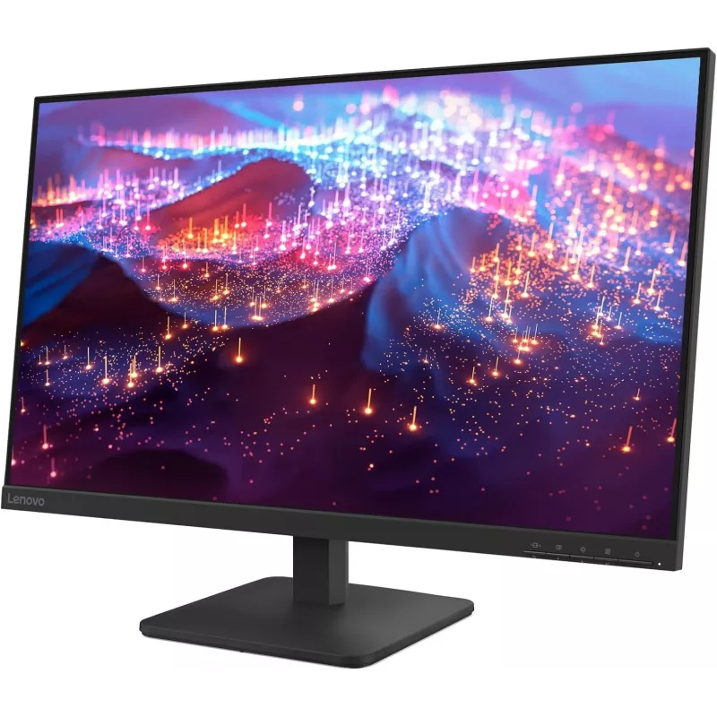 Lenovo L27-4E 27 polegadas Full HD IPS monitor com AMD FreeSync, 75Hz, NearEdgeless, TÜV Eye Comfort, HDMI & DisplayPort (recondicionado)