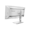 Lenovo L34W-4C Monitor curvo ultrawide WQHD IPS 34 polegadas 120Hz, ajuste de altura 150mm, Cloud Grey
